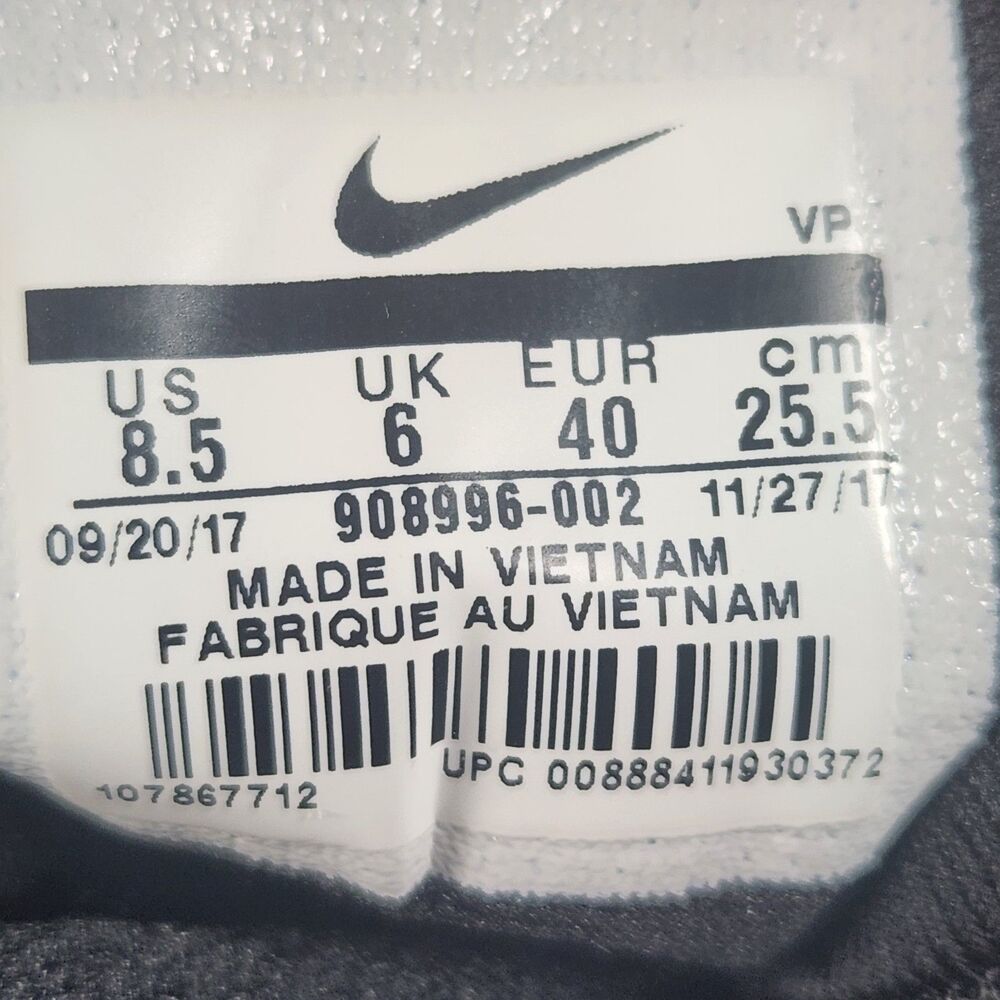 Nike Flex Experience RN Black Running Shoes Men’s Size 8.5 Lightweight - Picture 8 of 8